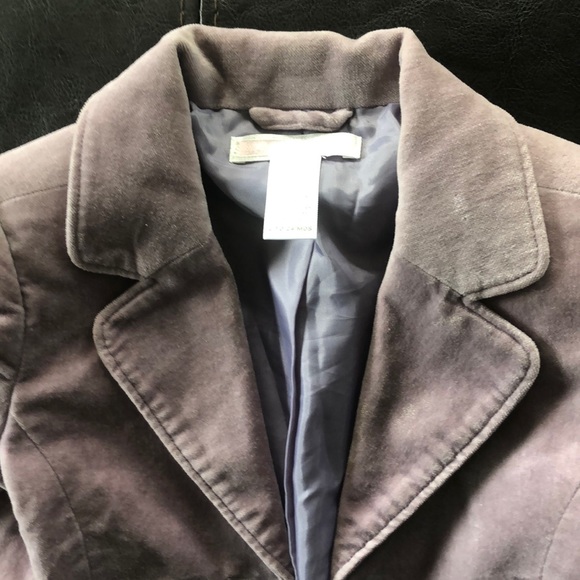 Janie and Jack Lavender Velvet Blazer - Picture 7 of 7